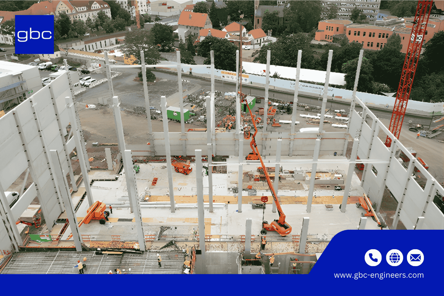 Steel Concrete Structure Design for Factories